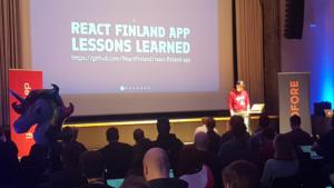 React Finland App, lessons learned